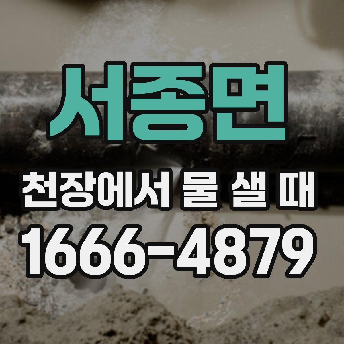 서종면 천장에서 물 샐 때