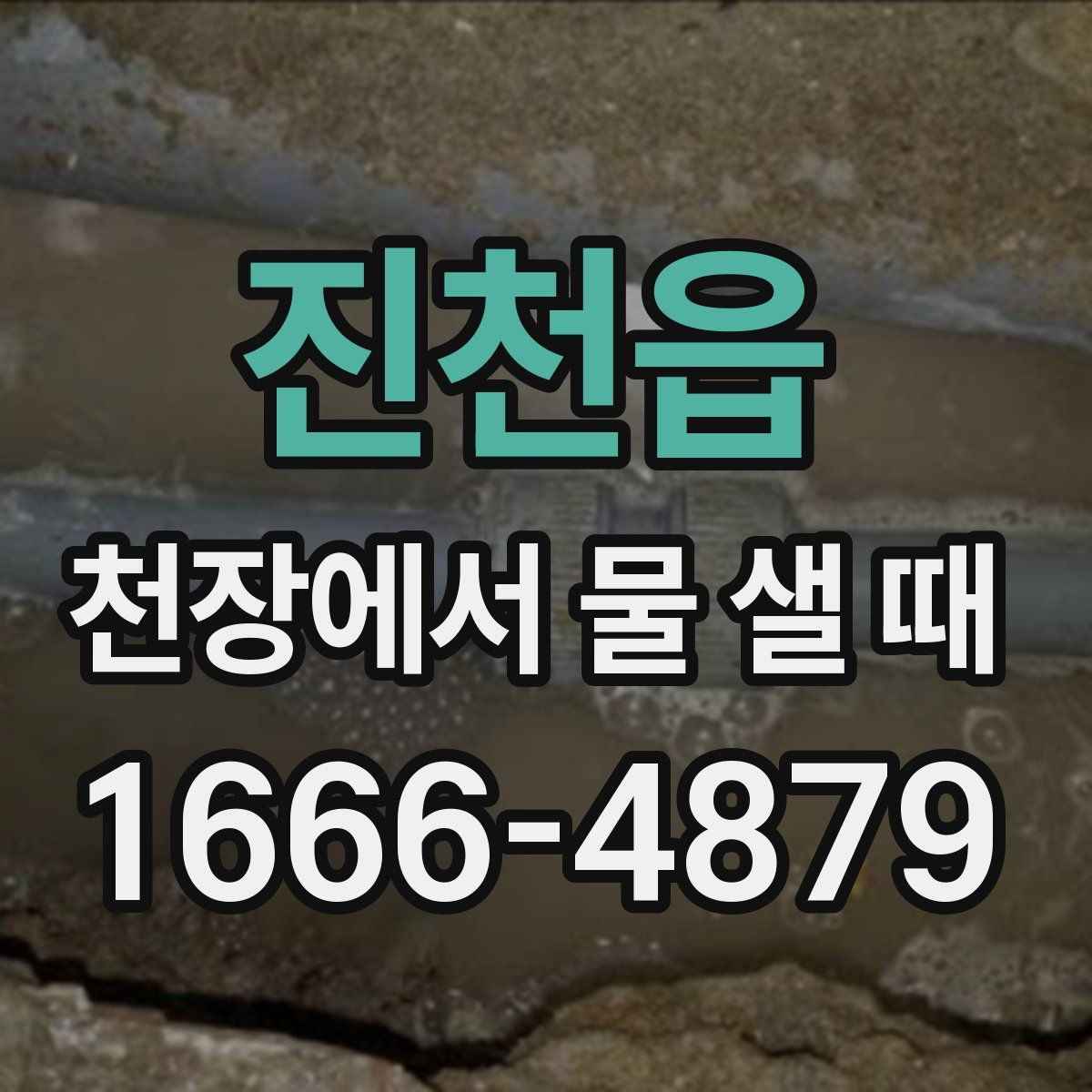 진천읍 천장에서 물 샐 때