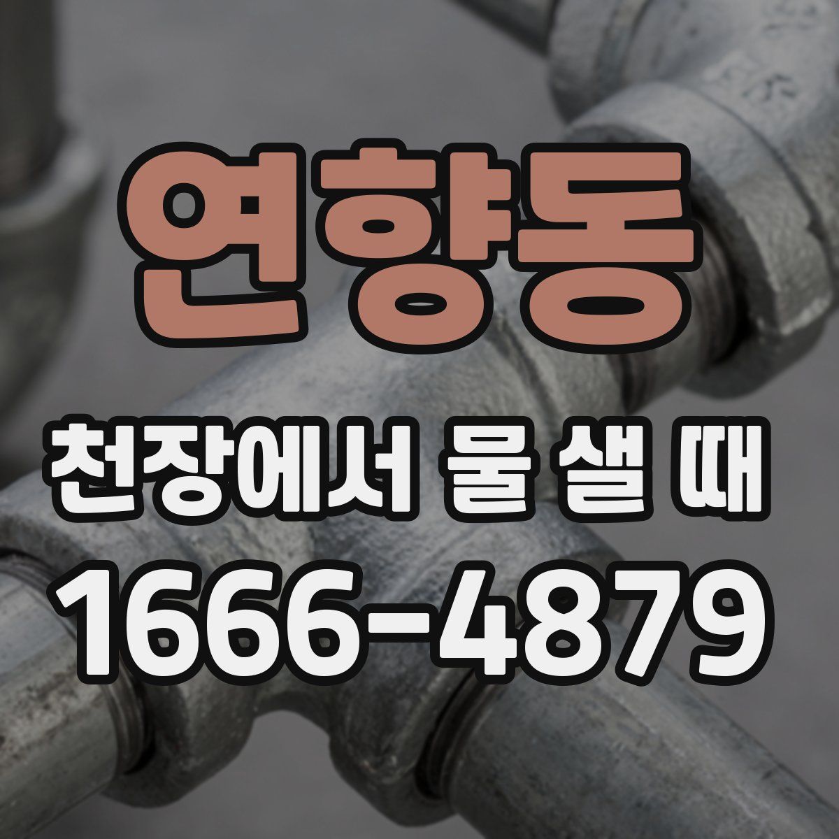 연향동 천장에서 물 샐 때