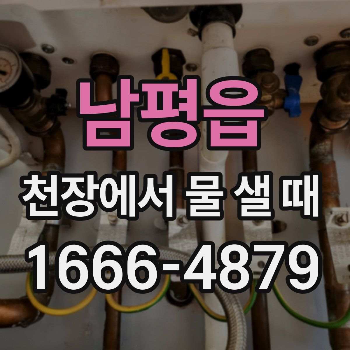 남평읍 천장에서 물 샐 때