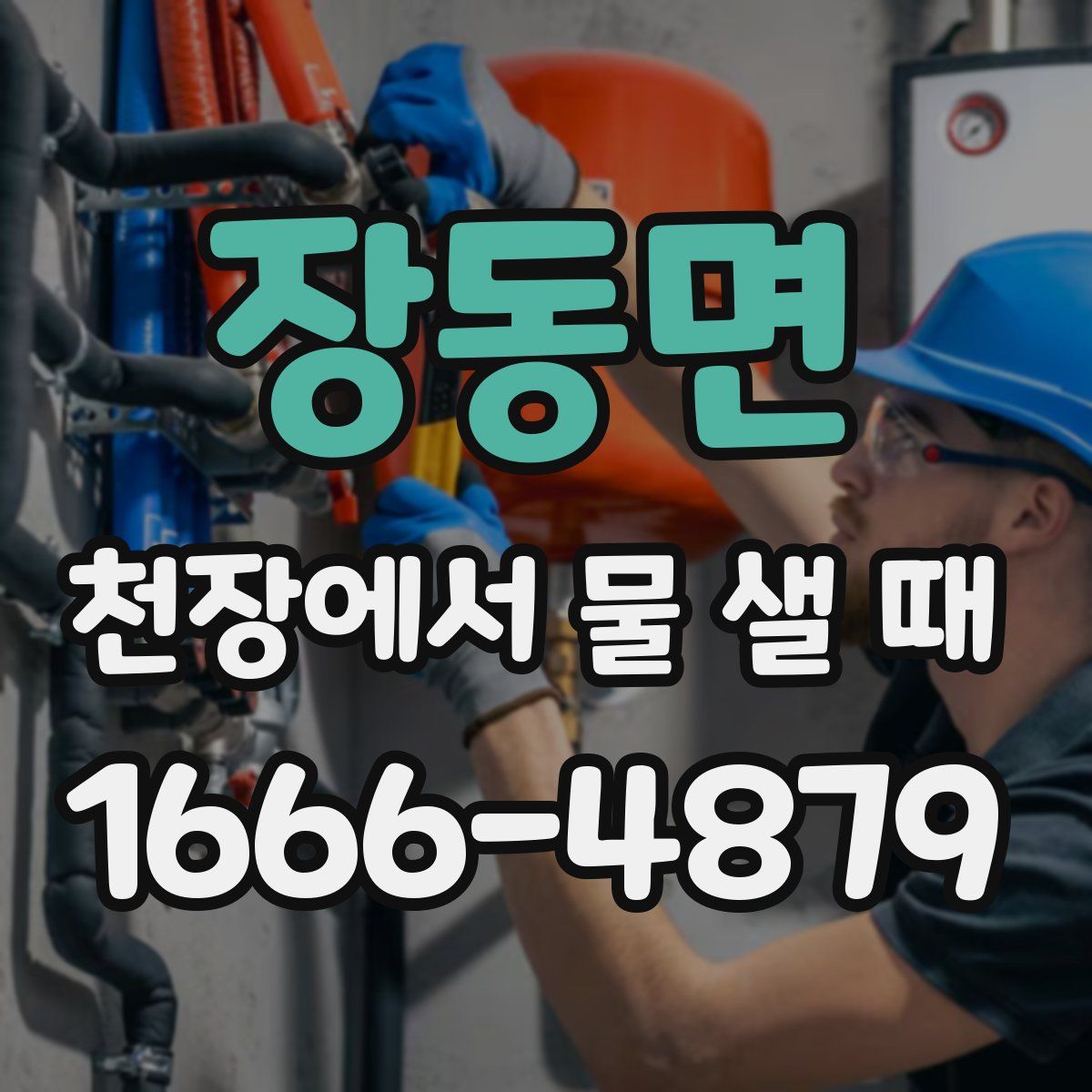 장동면 천장에서 물 샐 때