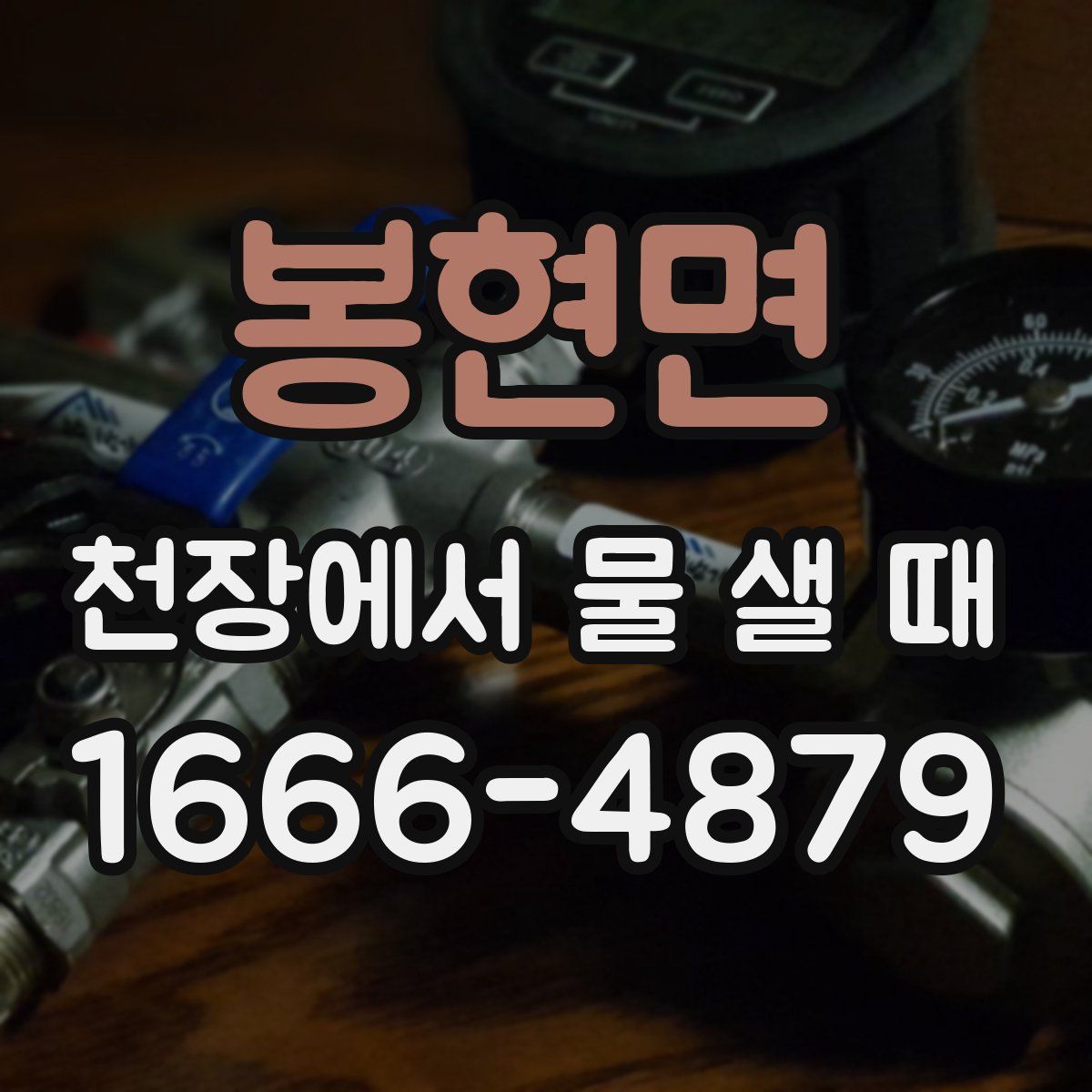 봉현면 천장에서 물 샐 때