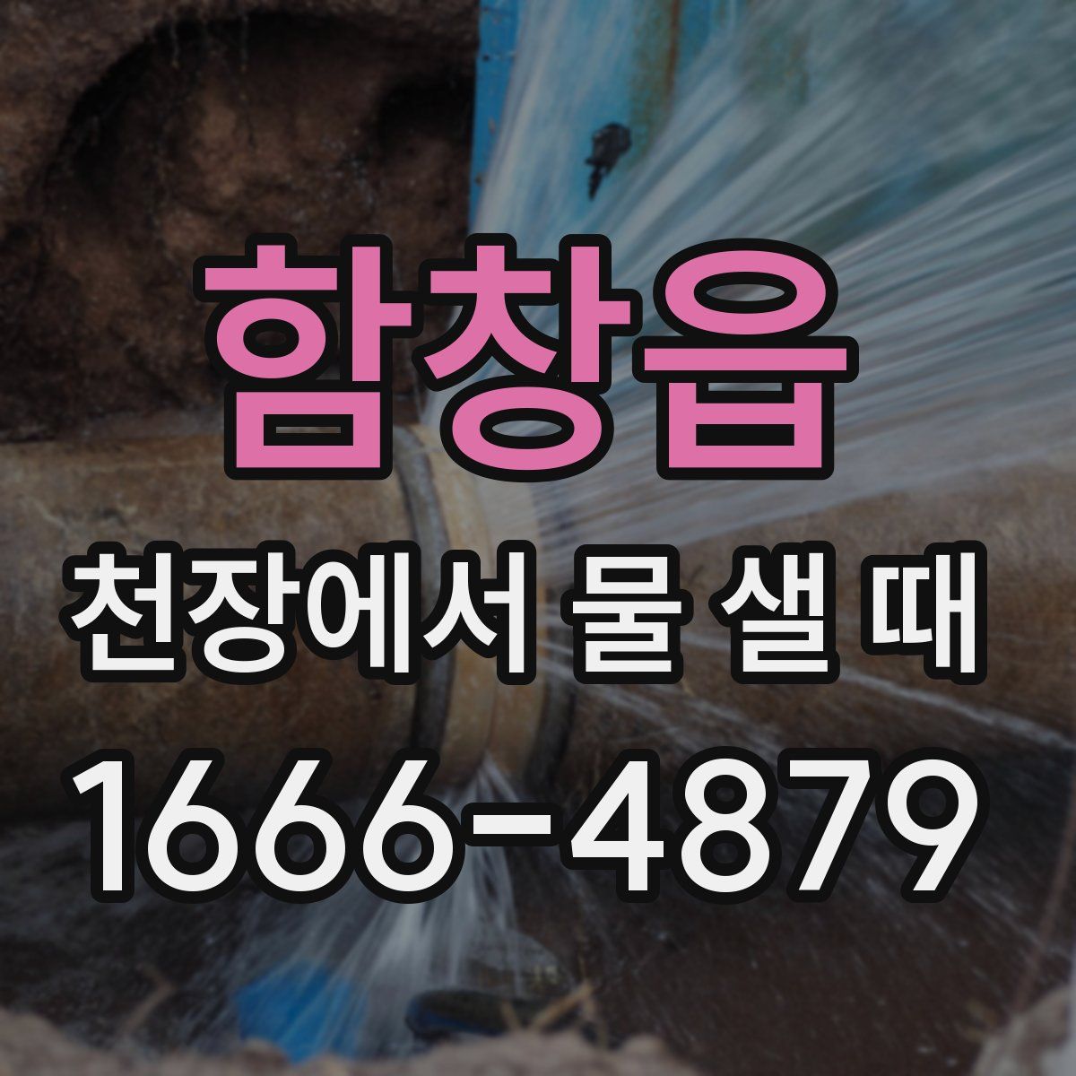 함창읍 천장에서 물 샐 때