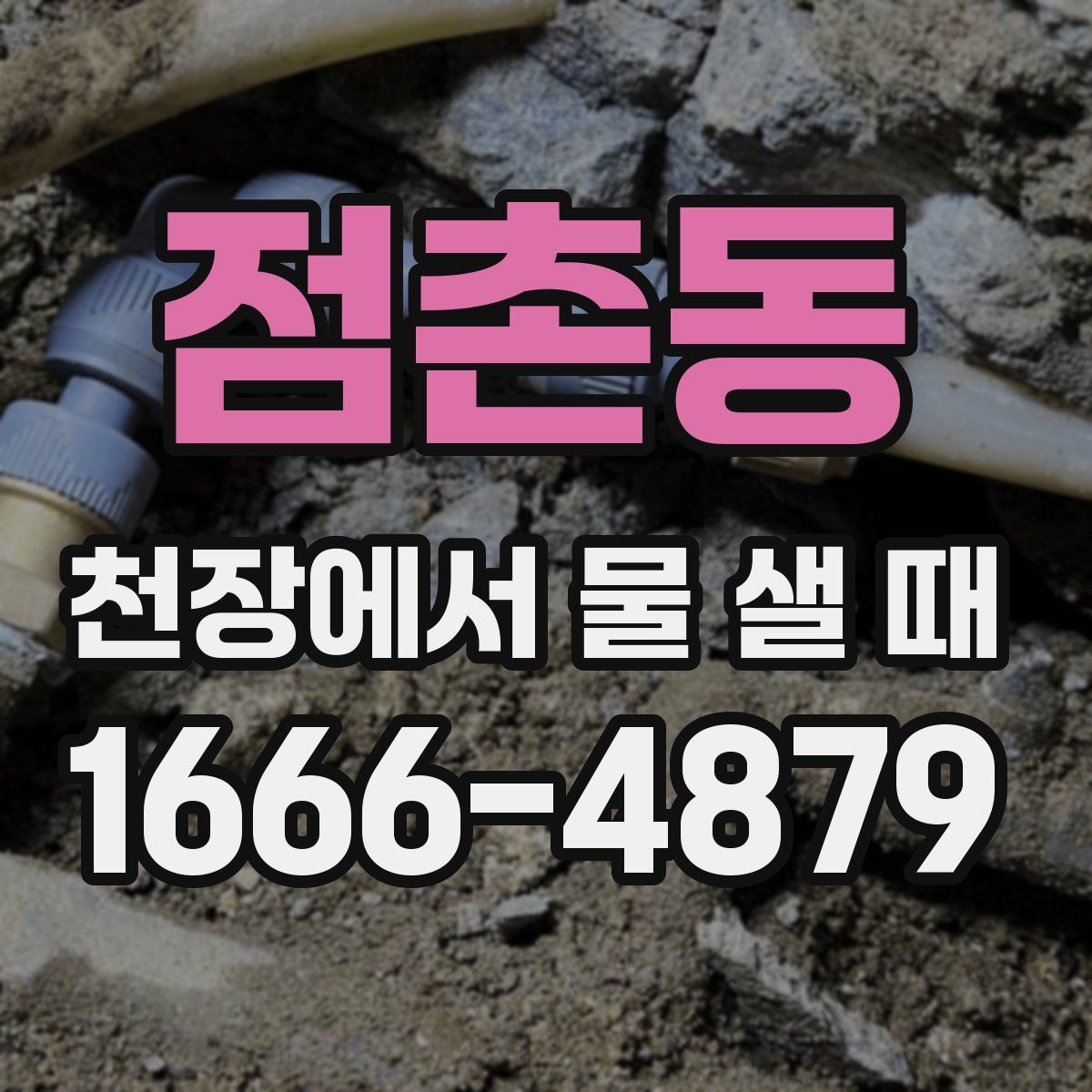 점촌동 천장에서 물 샐 때