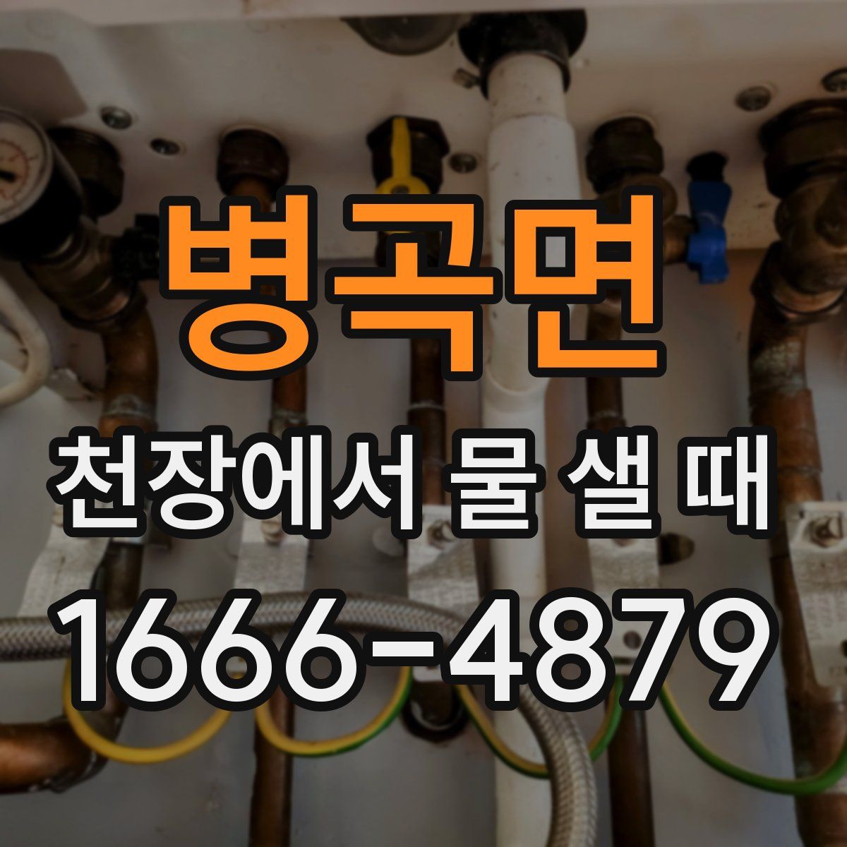 병곡면 천장에서 물 샐 때