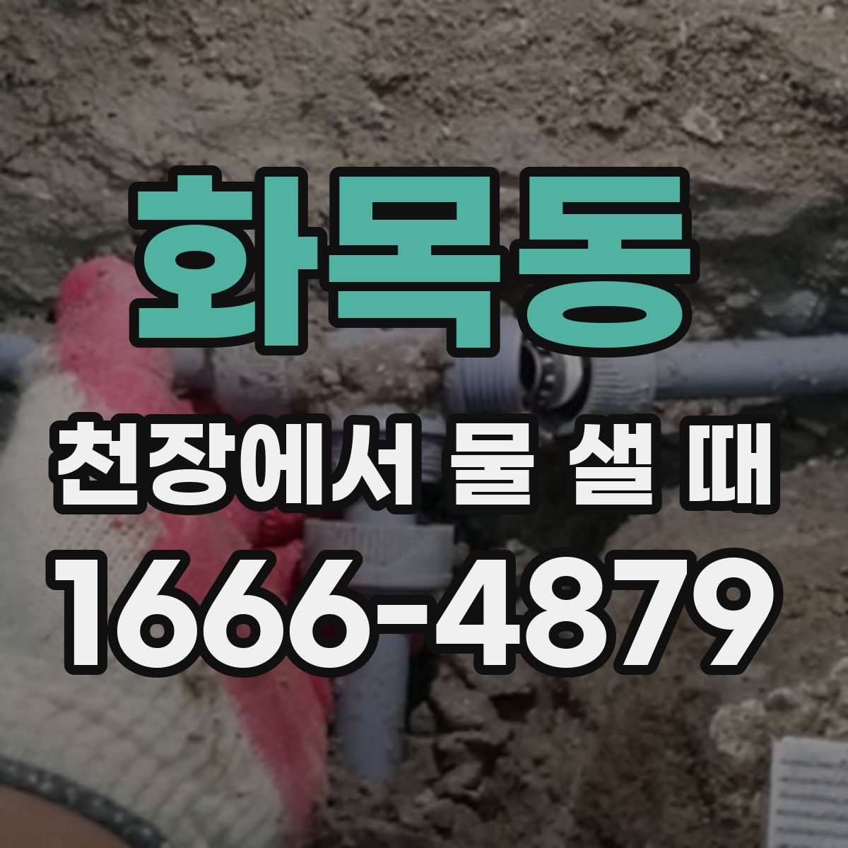 화목동 천장에서 물 샐 때