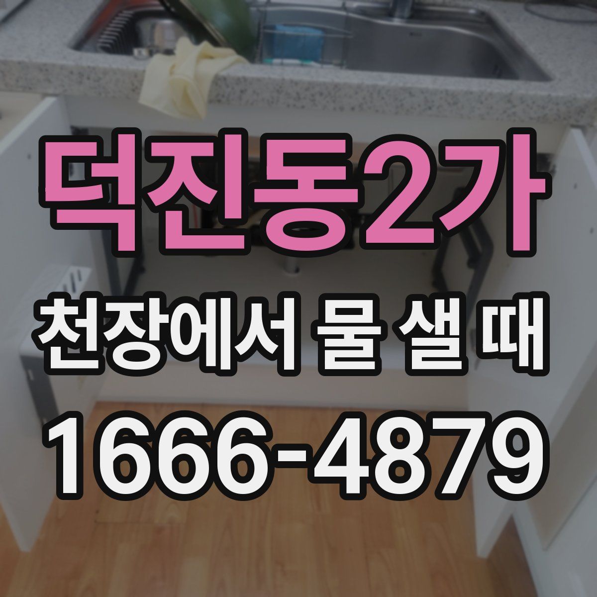 덕진동2가 천장에서 물 샐 때