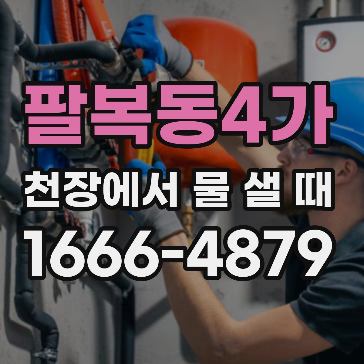 팔복동4가 천장에서 물 샐 때