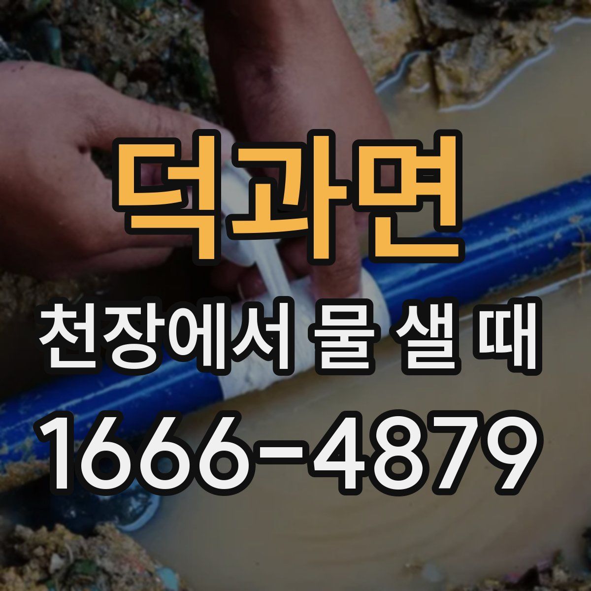 덕과면 천장에서 물 샐 때