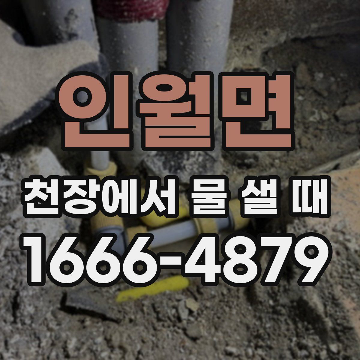 인월면 천장에서 물 샐 때