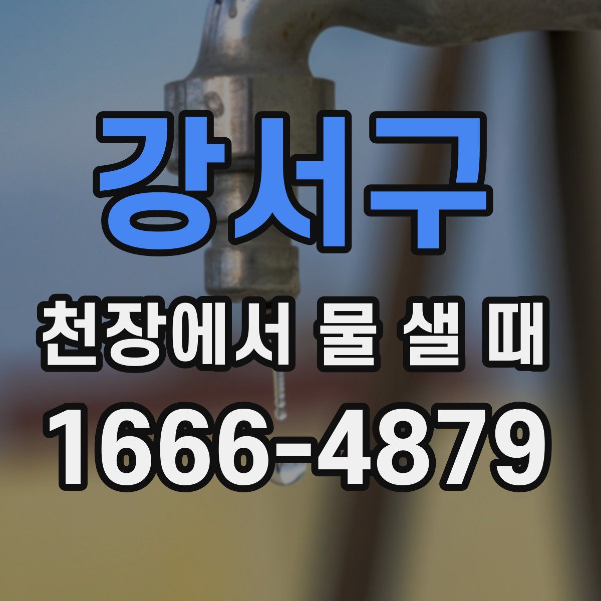 강서구 천장에서 물 샐 때