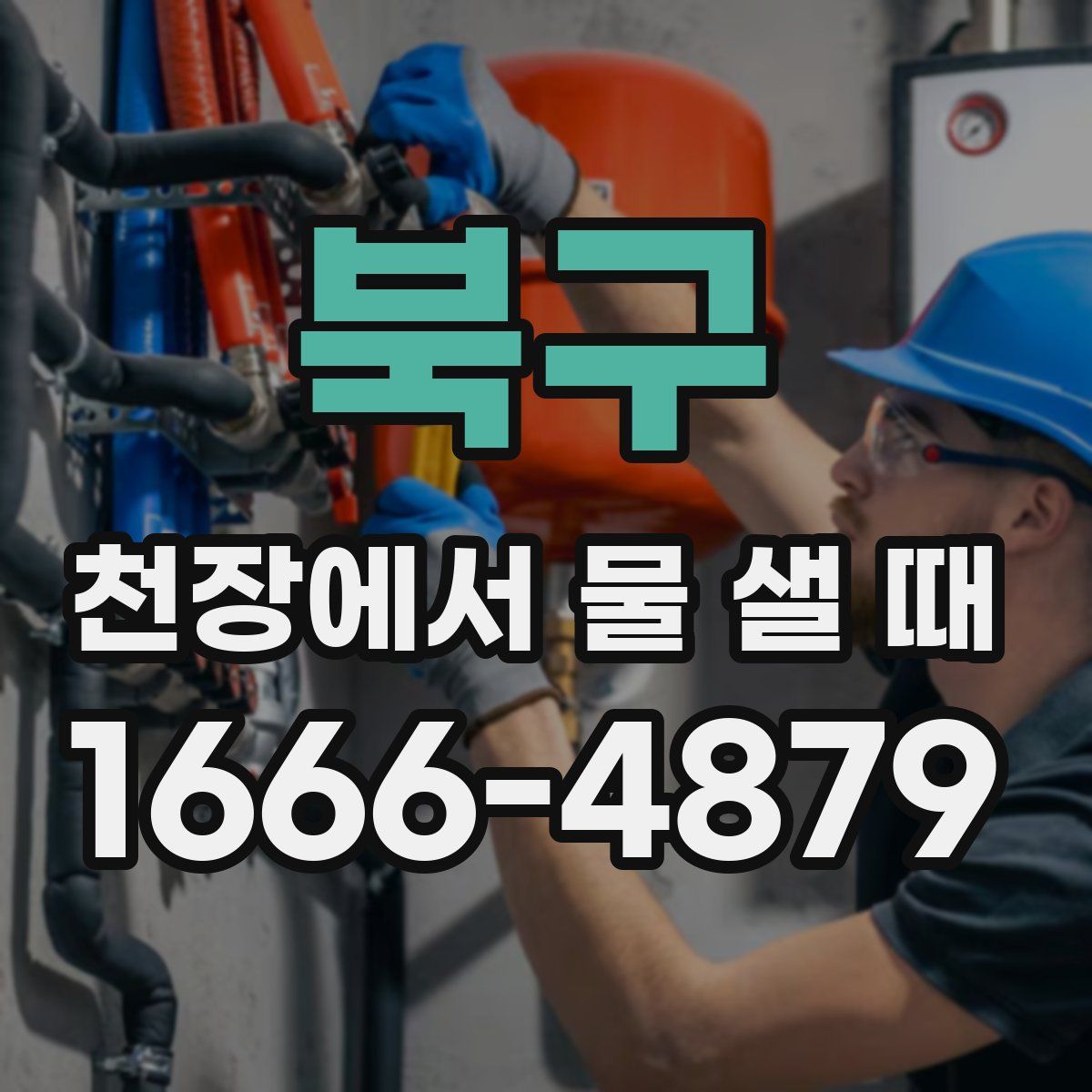 북구 천장에서 물 샐 때