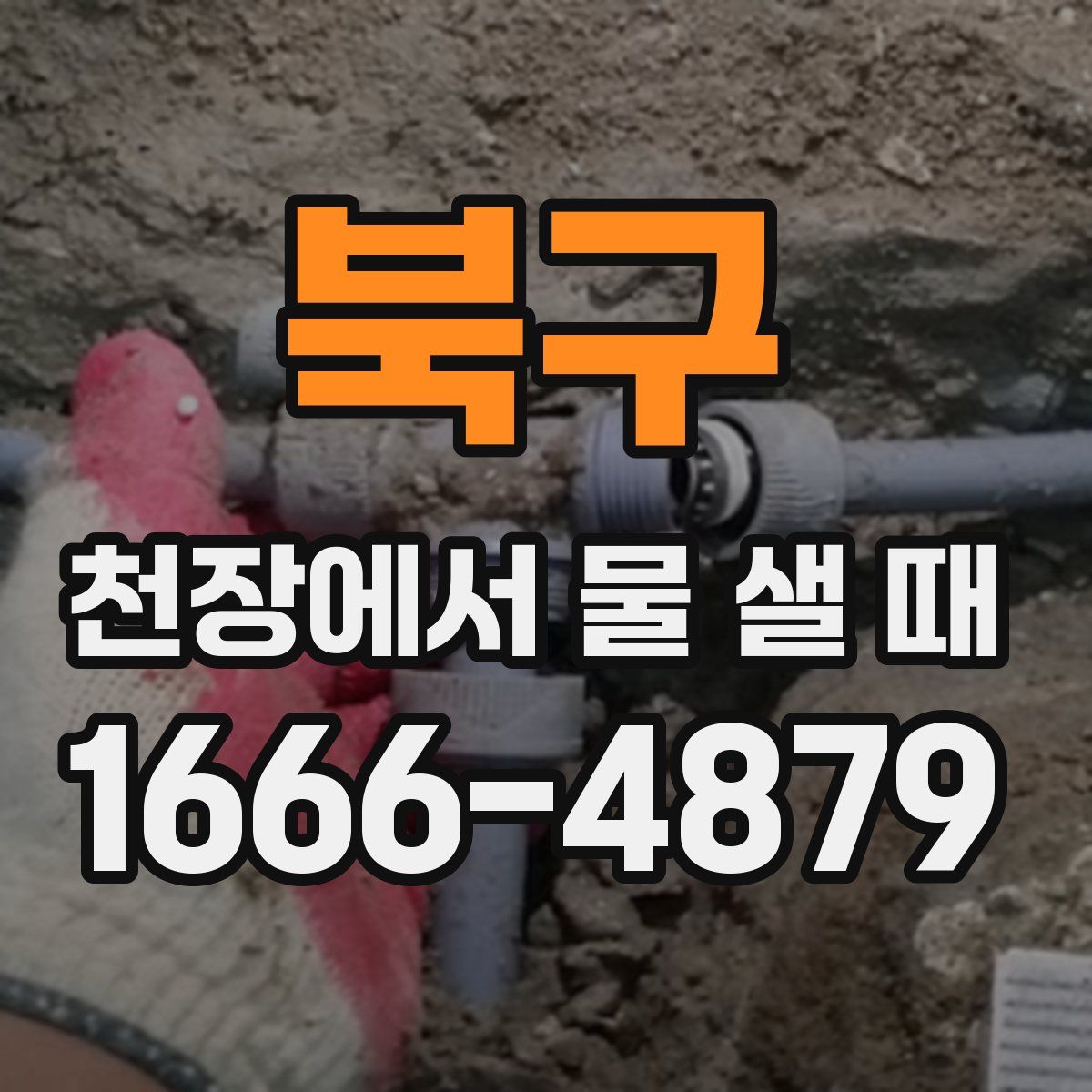 북구 천장에서 물 샐 때