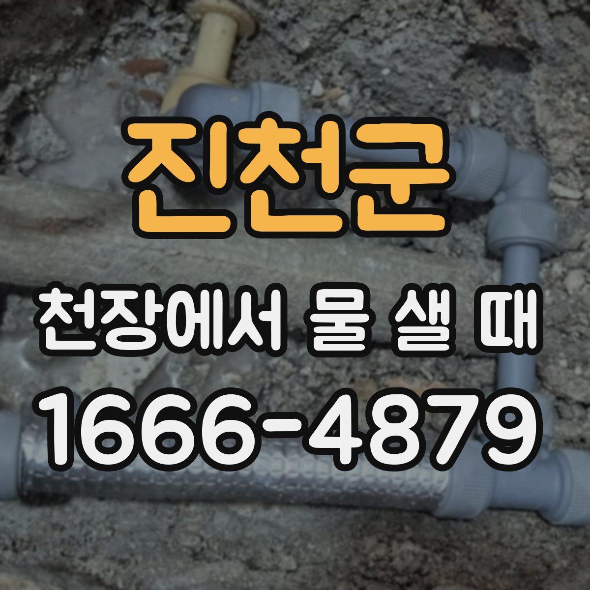 진천군 천장에서 물 샐 때