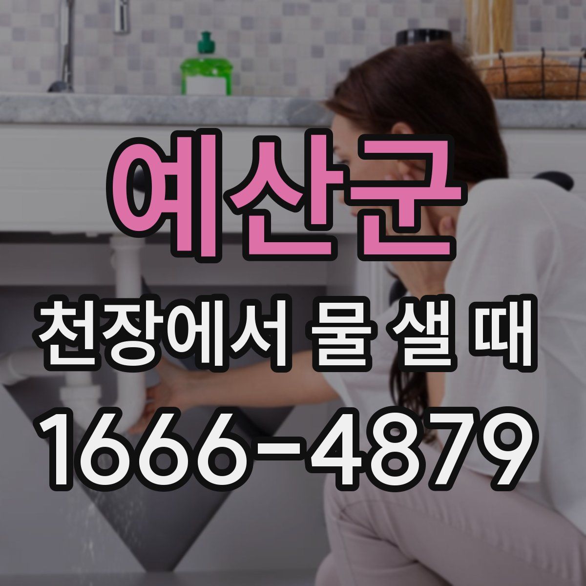 예산군 천장에서 물 샐 때