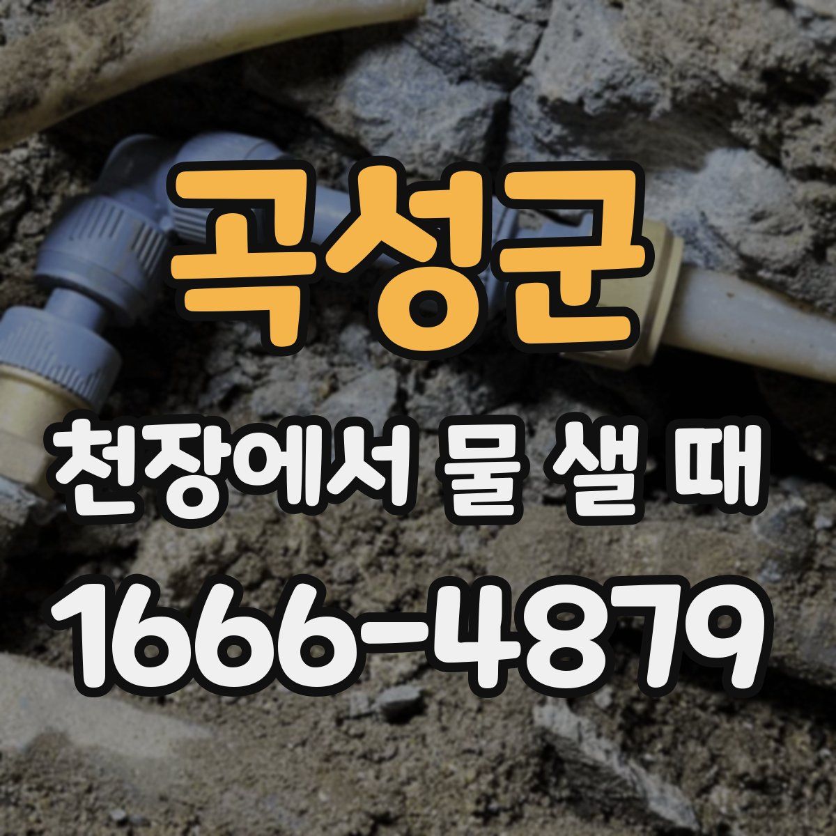 곡성군 천장에서 물 샐 때