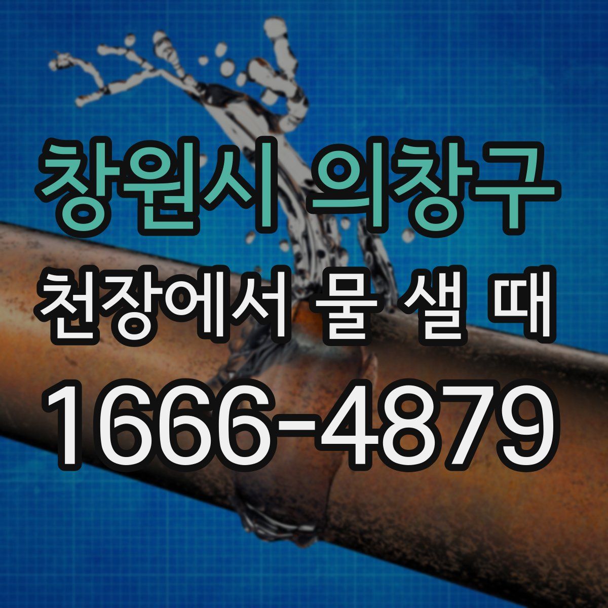 창원시 의창구 천장에서 물 샐 때