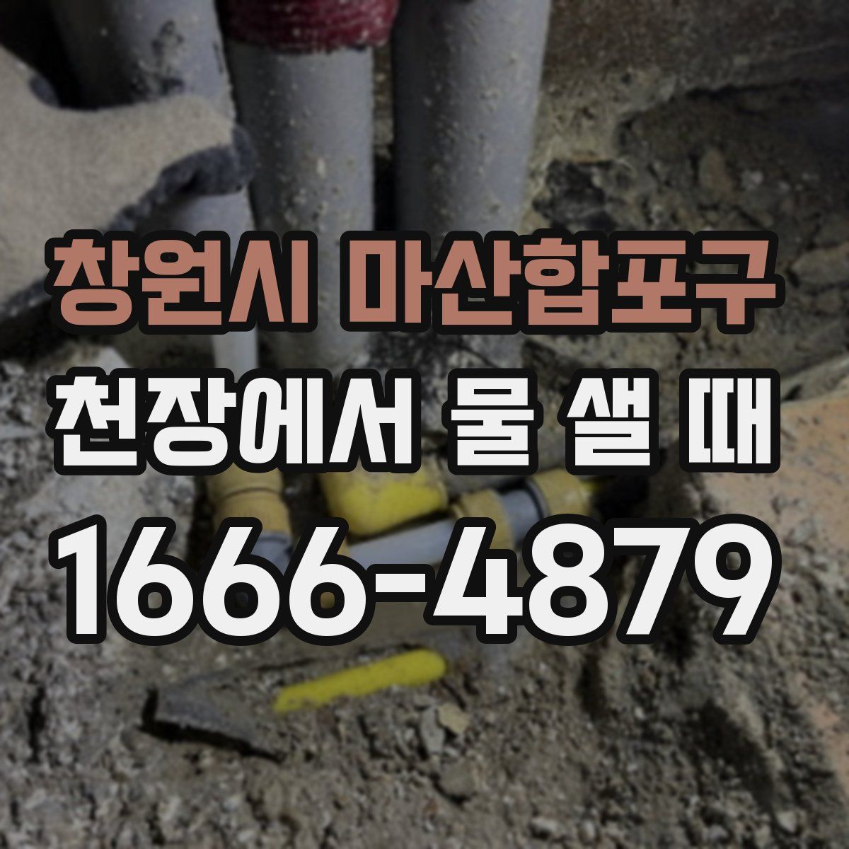 창원시 마산합포구 천장에서 물 샐 때