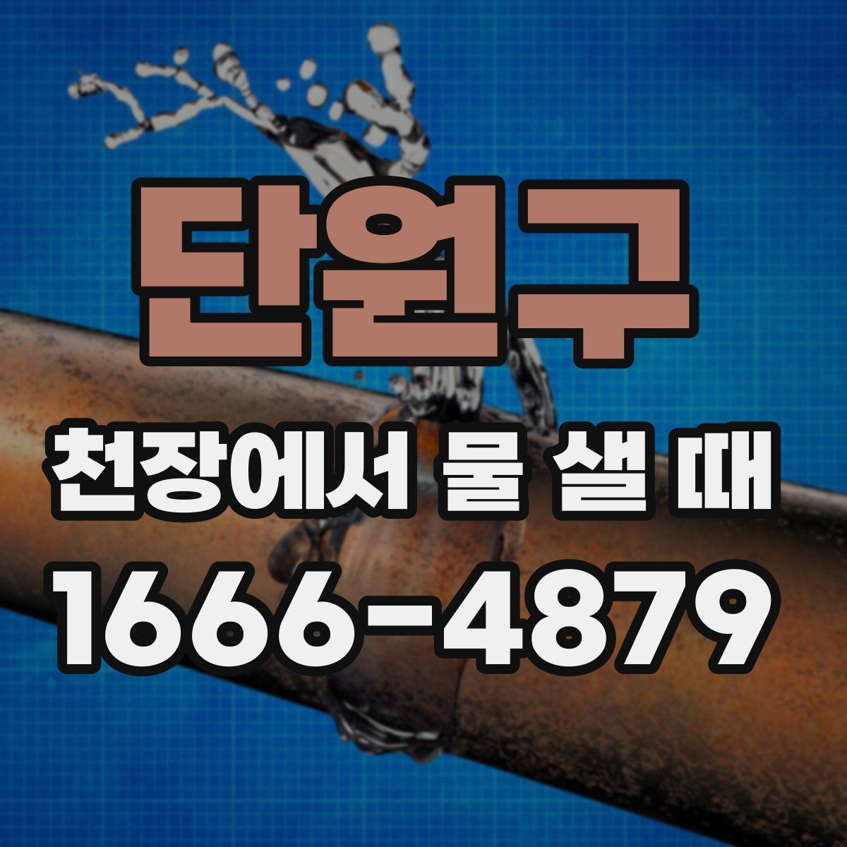 단원구 천장에서 물 샐 때
