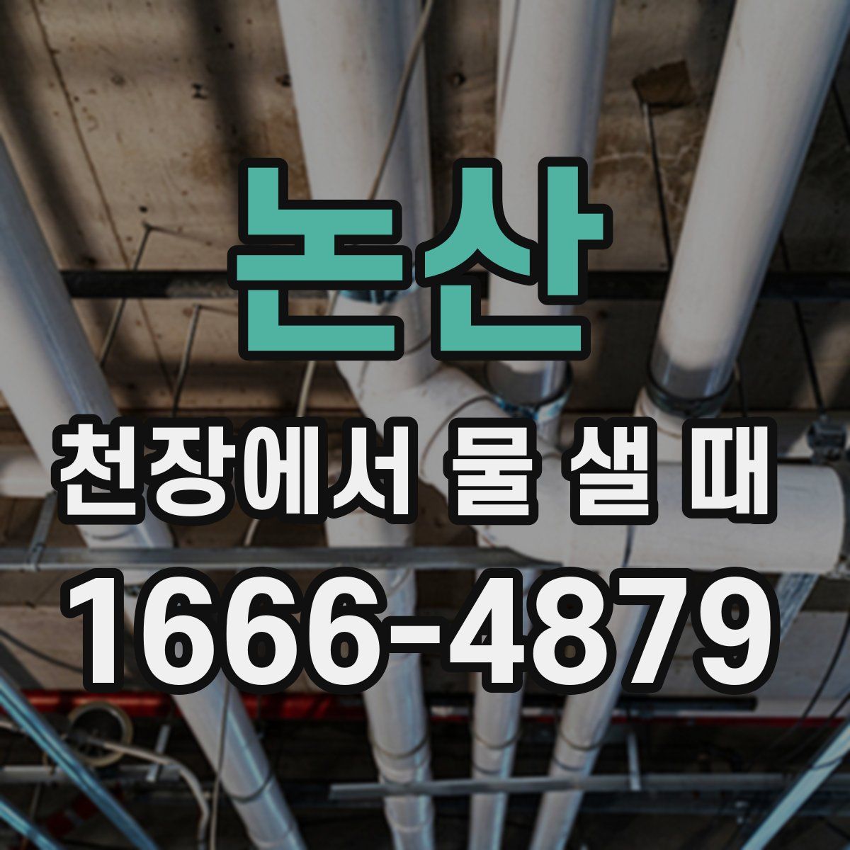 논산 천장에서 물 샐 때
