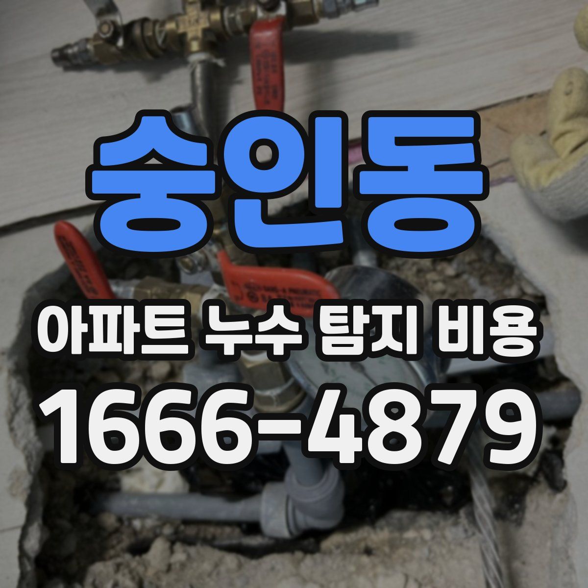 숭인동 아파트 누수 탐지 비용