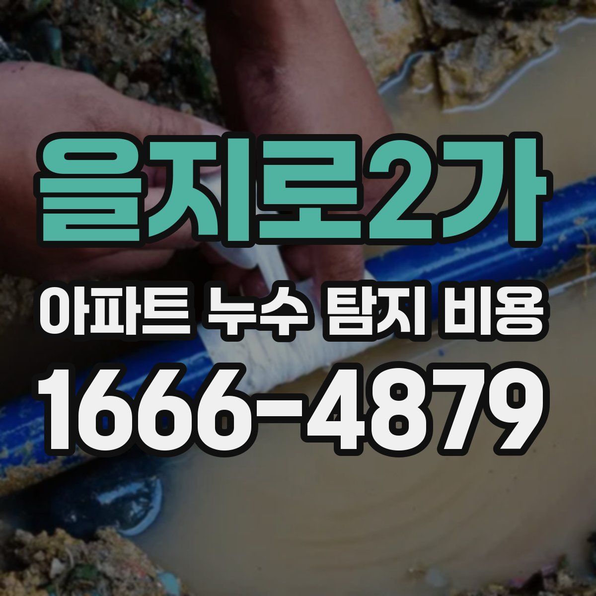 을지로2가 아파트 누수 탐지 비용