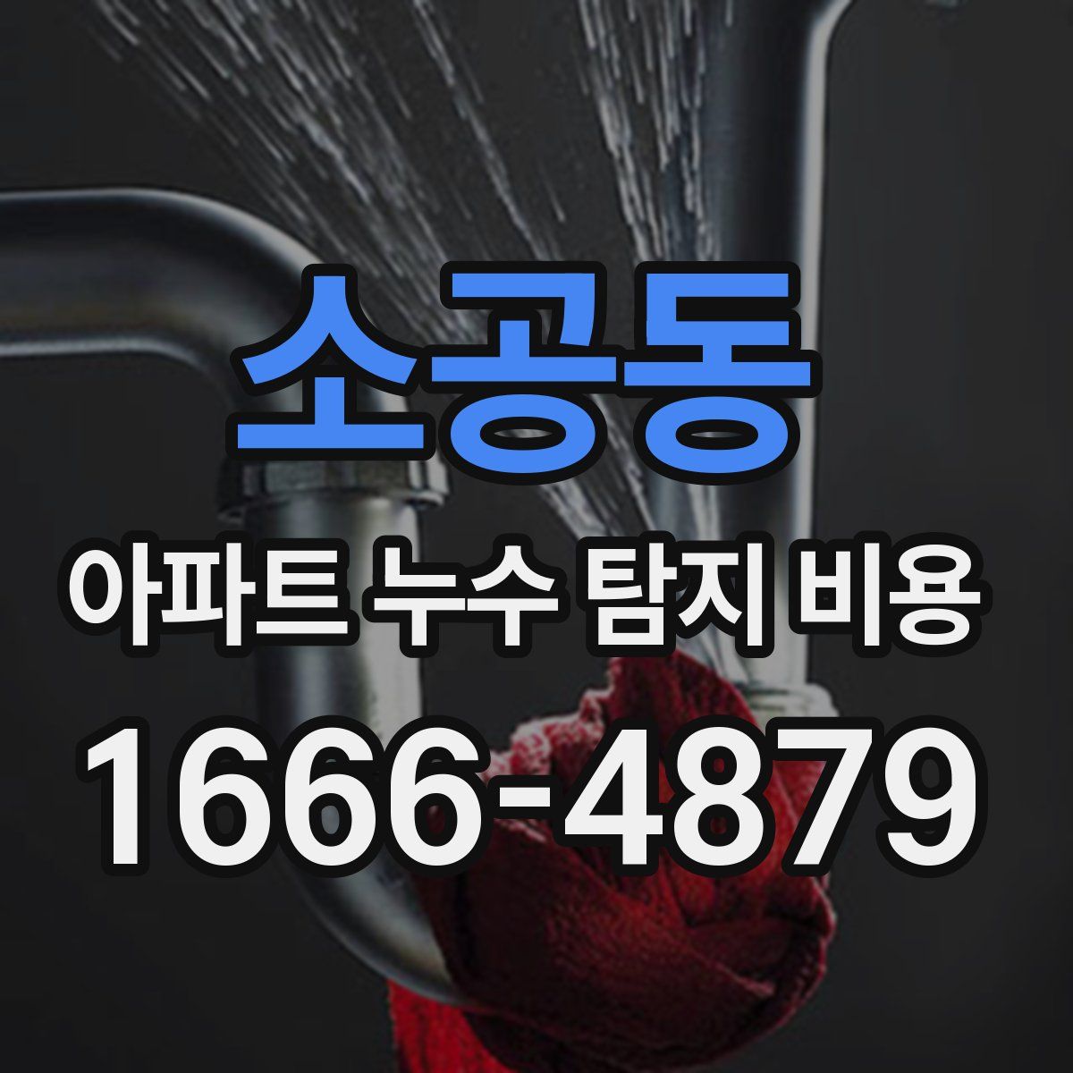 소공동 아파트 누수 탐지 비용