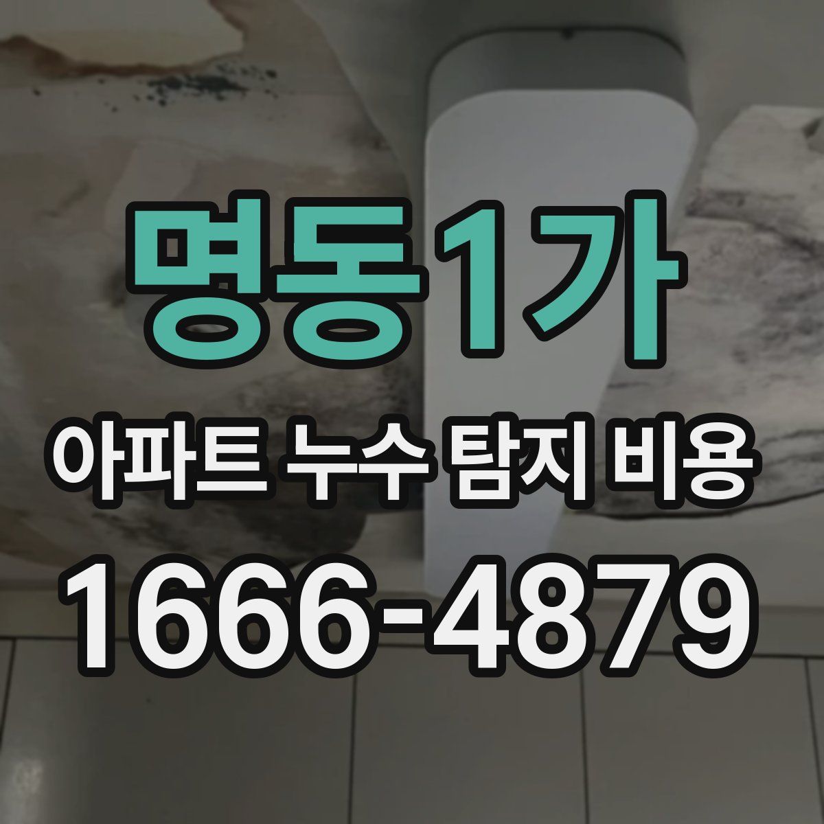 명동1가 아파트 누수 탐지 비용