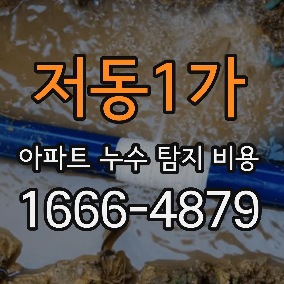 저동1가 아파트 누수 탐지 비용