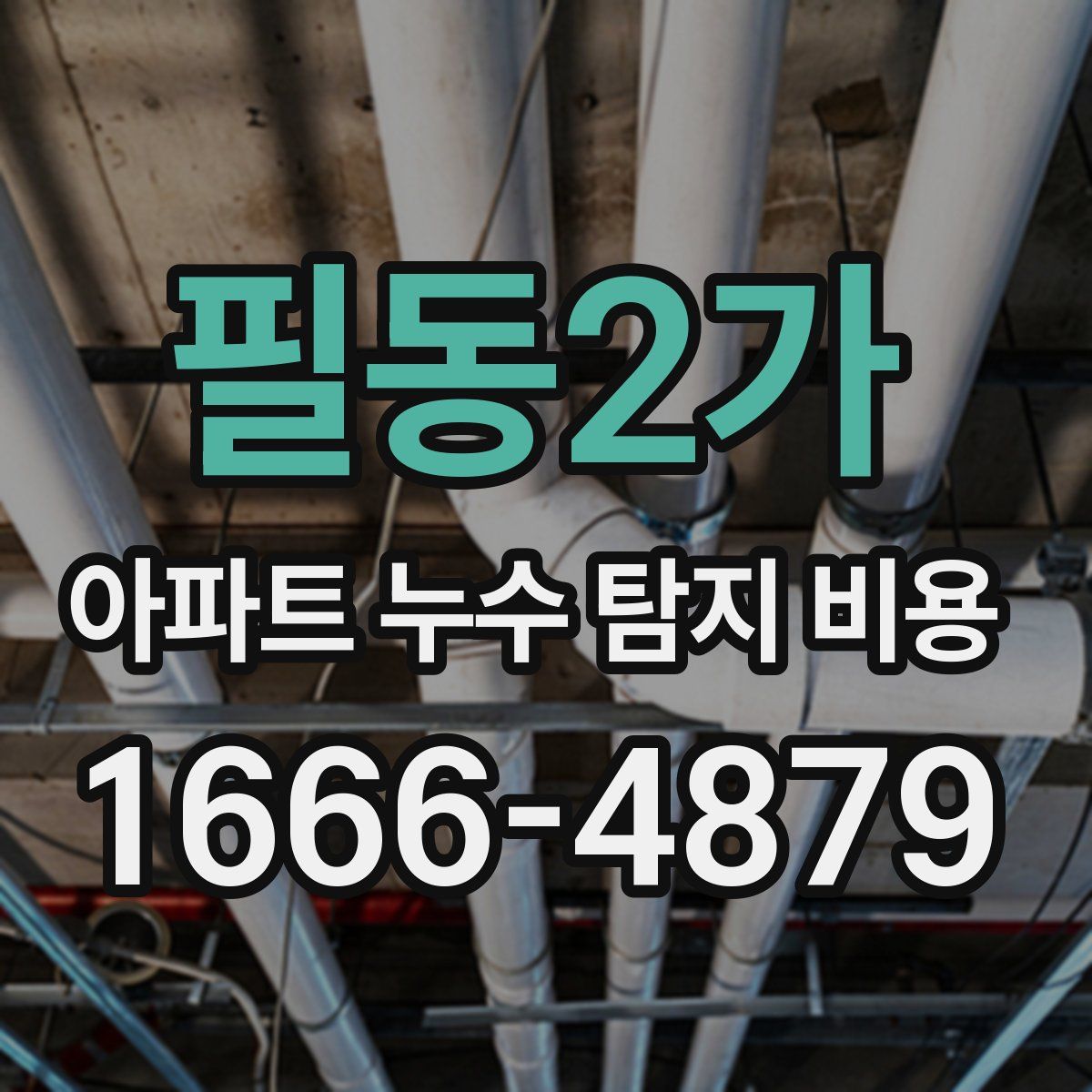 필동2가 아파트 누수 탐지 비용