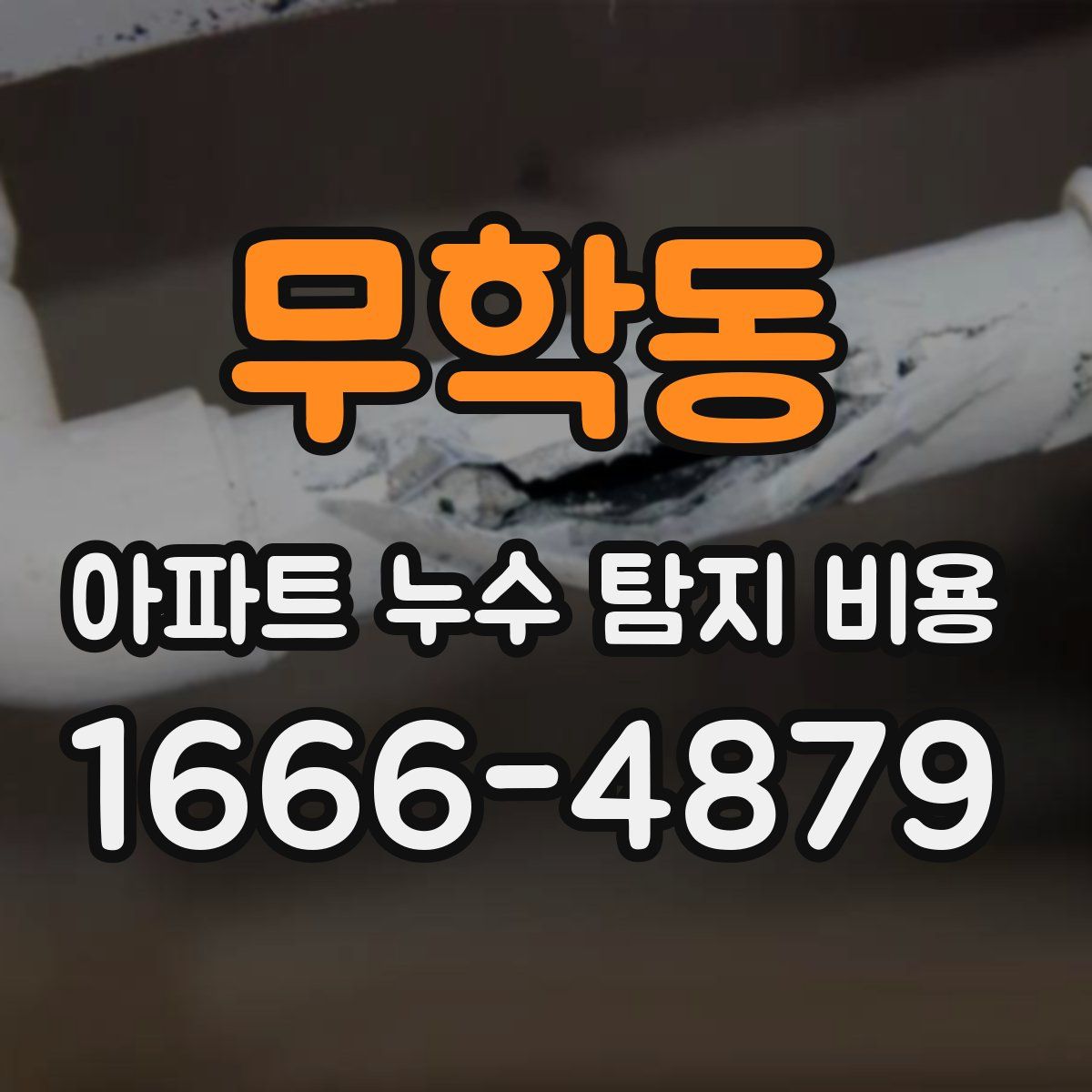 무학동 아파트 누수 탐지 비용