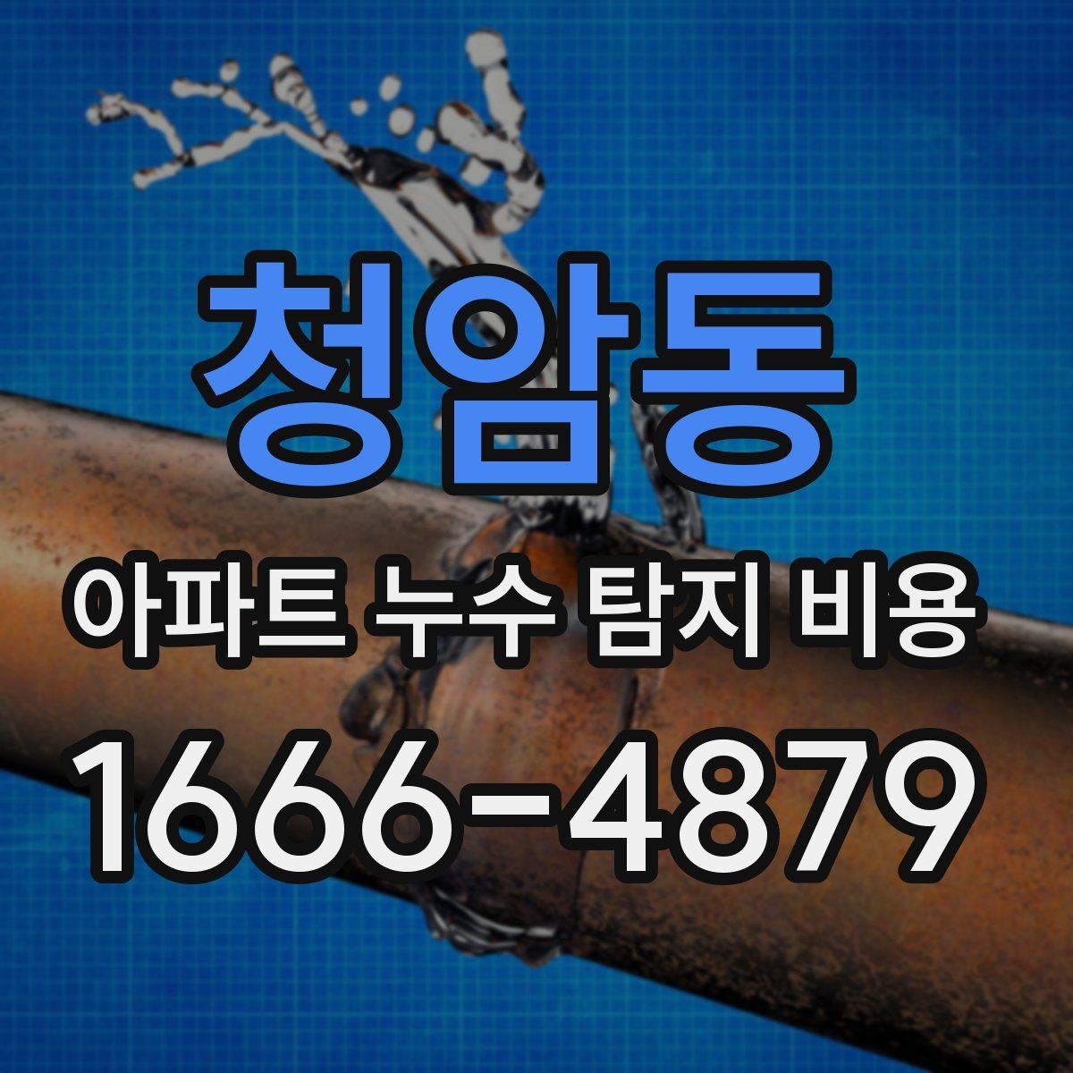 청암동 아파트 누수 탐지 비용