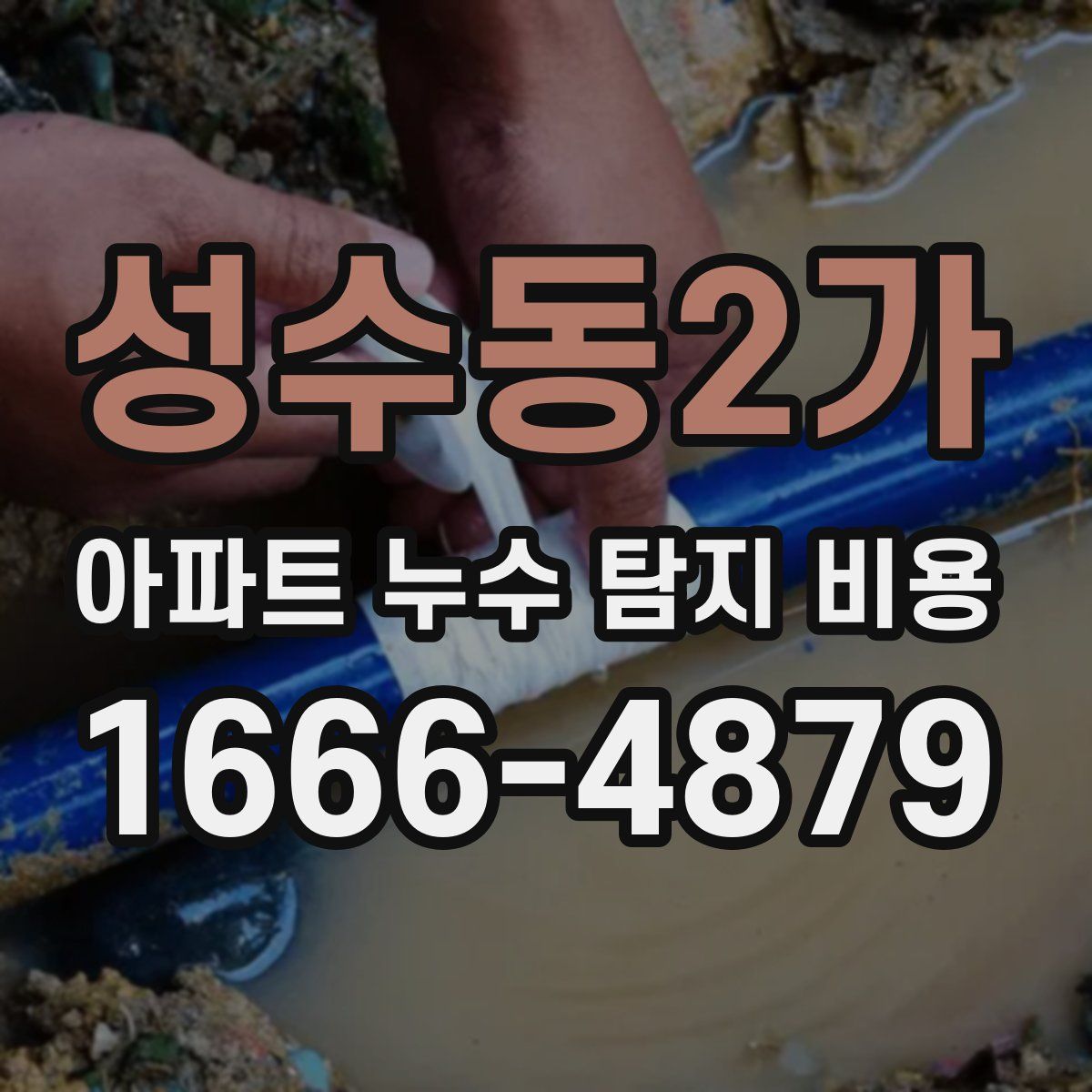 성수동2가 아파트 누수 탐지 비용