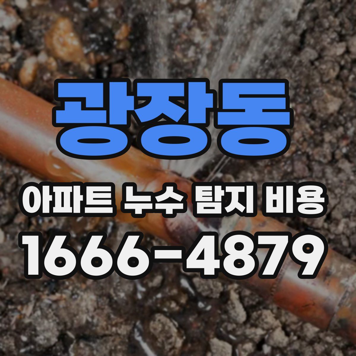 광장동 아파트 누수 탐지 비용