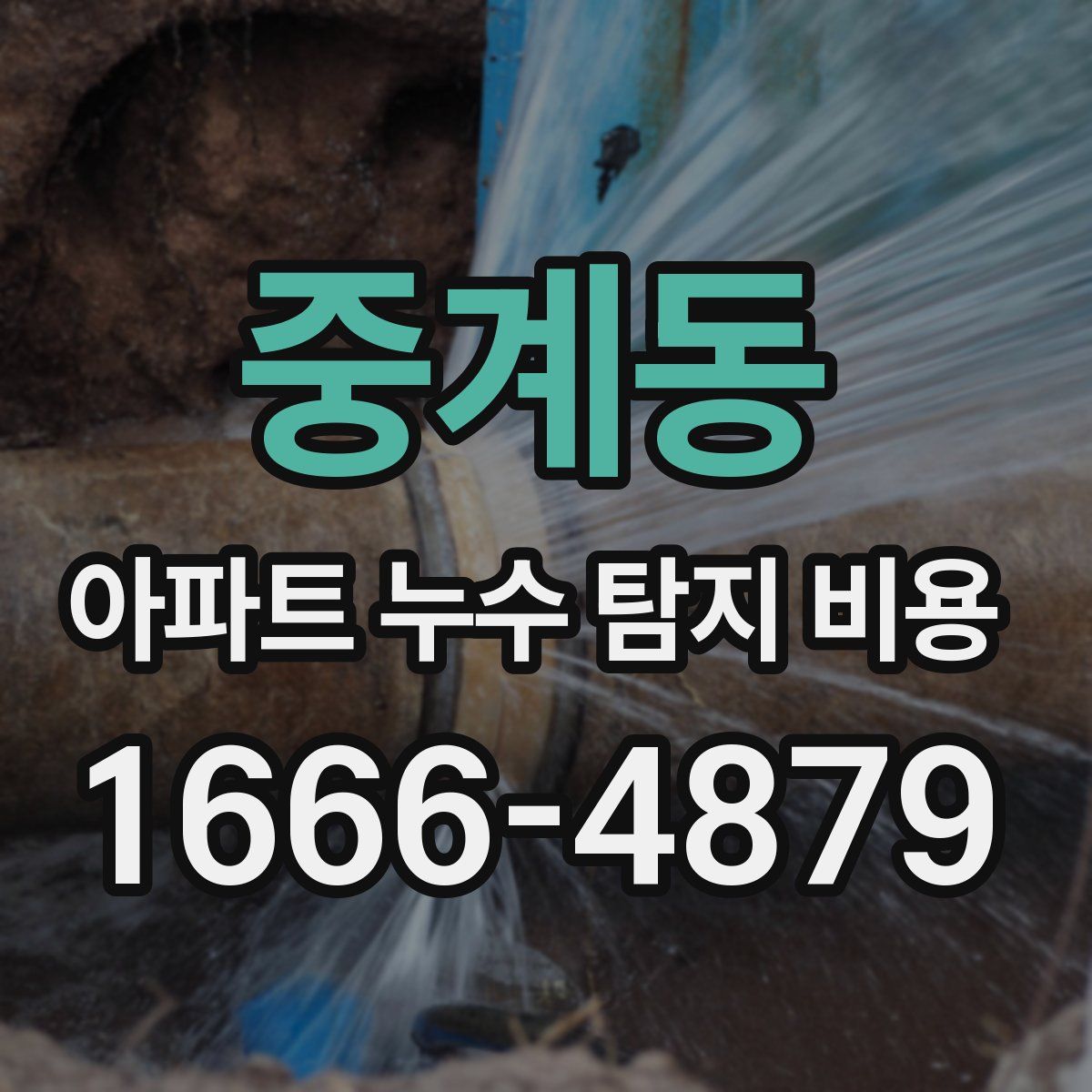 중계동 아파트 누수 탐지 비용