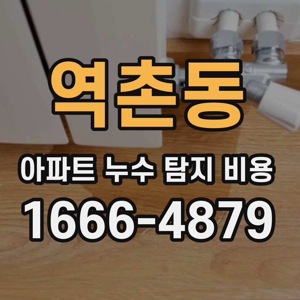 역촌동 아파트 누수 탐지 비용