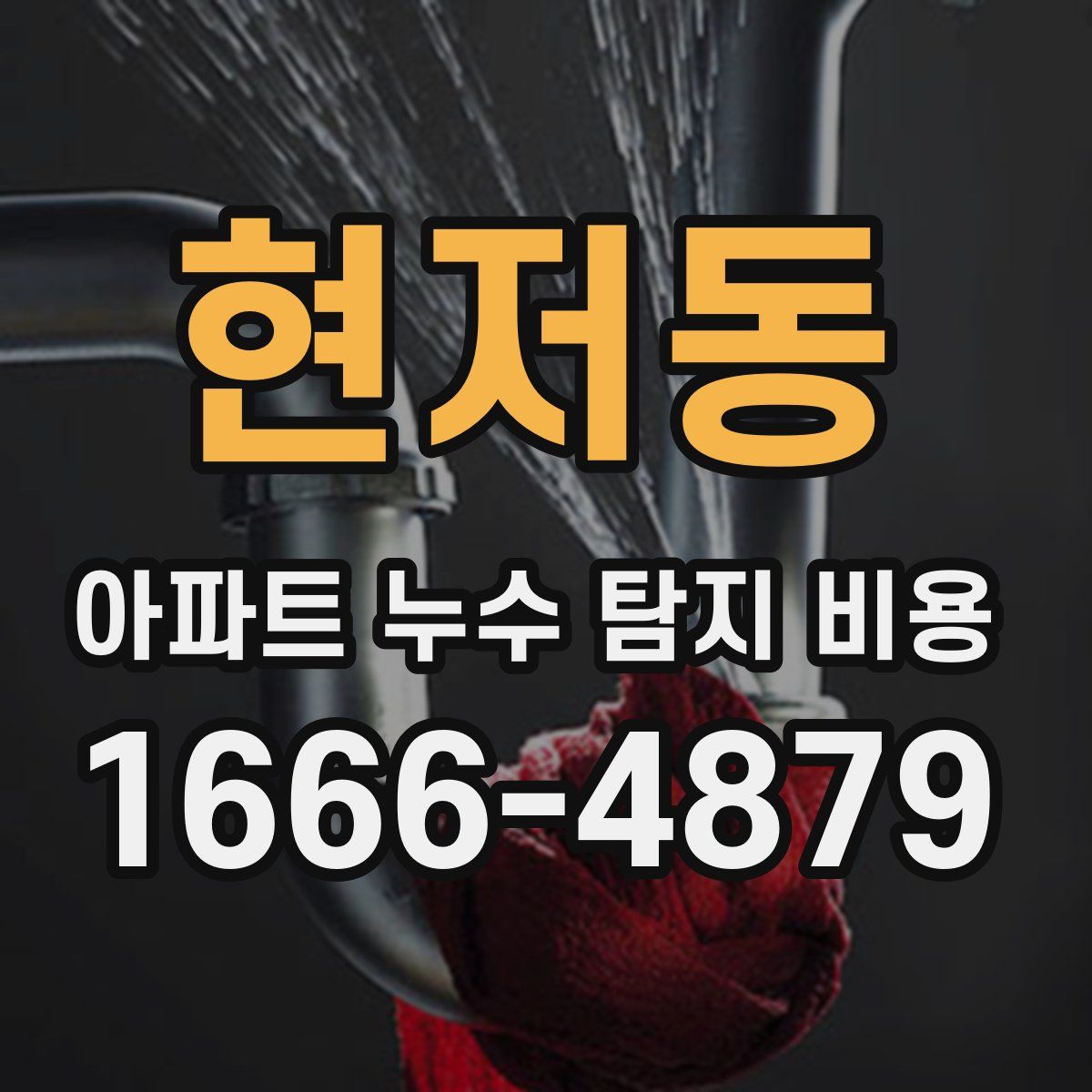 현저동 아파트 누수 탐지 비용