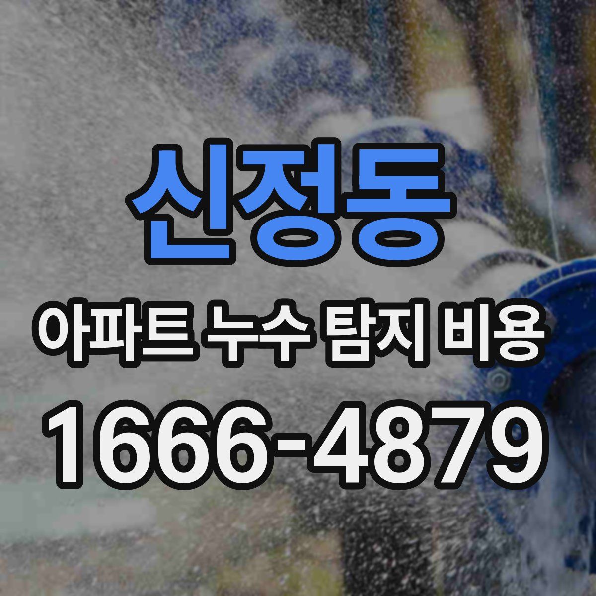 신정동 아파트 누수 탐지 비용