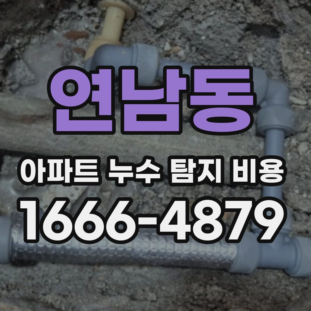 연남동 아파트 누수 탐지 비용