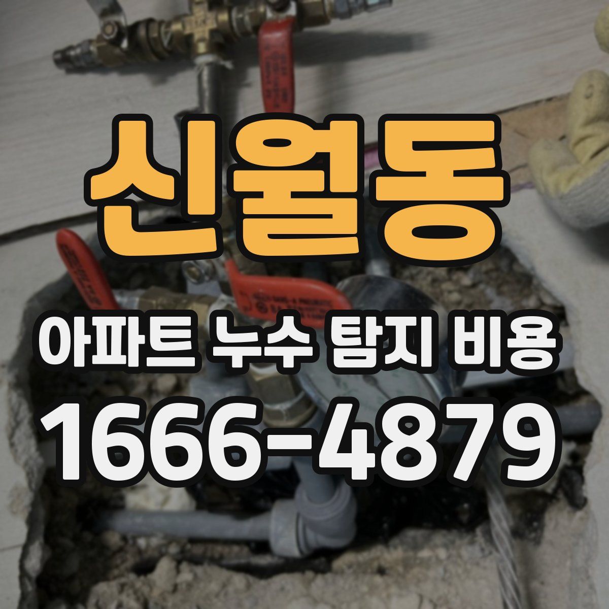신월동 아파트 누수 탐지 비용