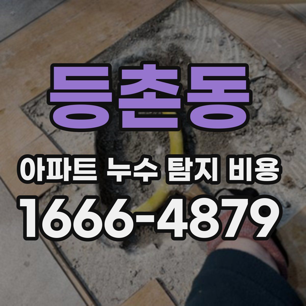 등촌동 아파트 누수 탐지 비용