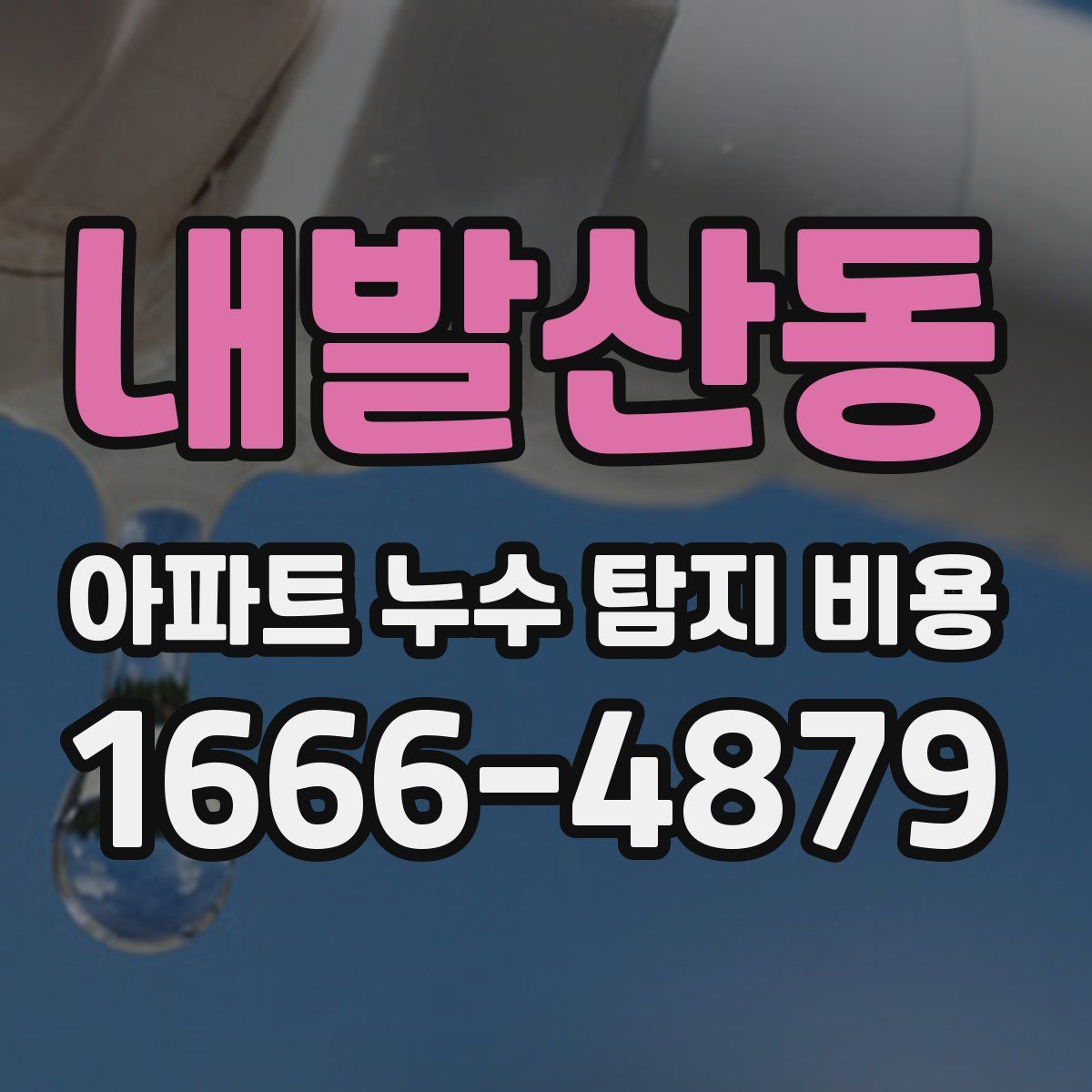 내발산동 아파트 누수 탐지 비용