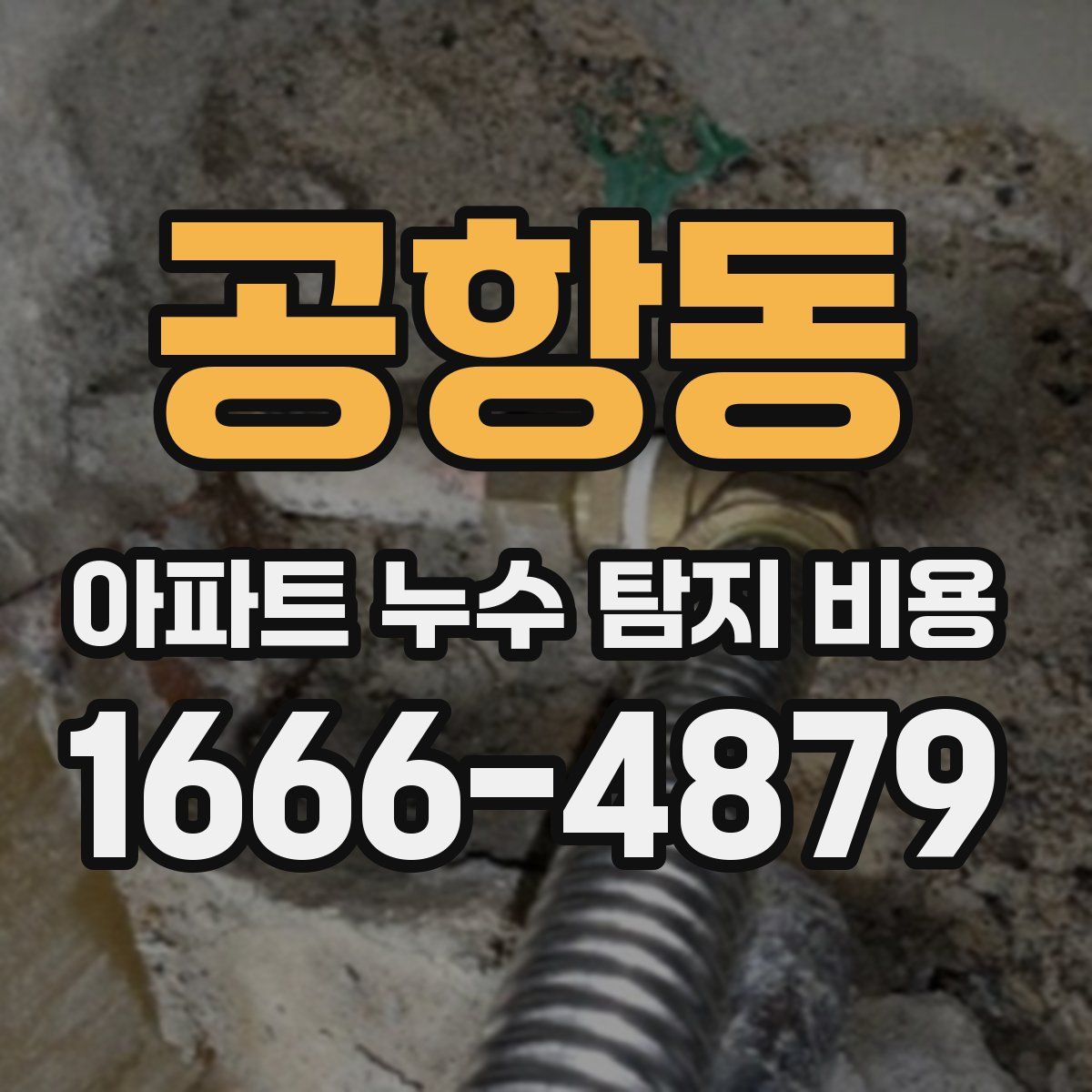 공항동 아파트 누수 탐지 비용