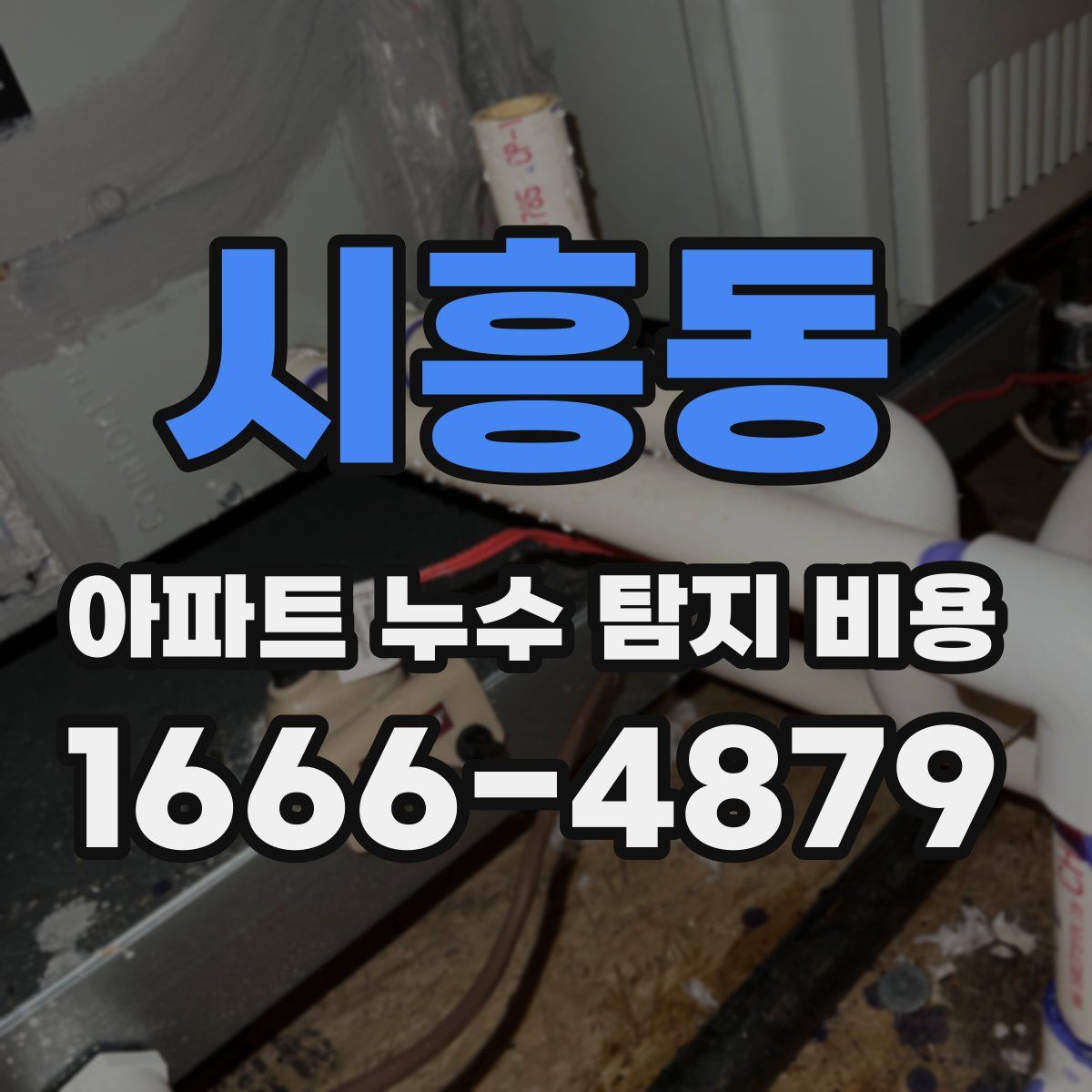 시흥동 아파트 누수 탐지 비용