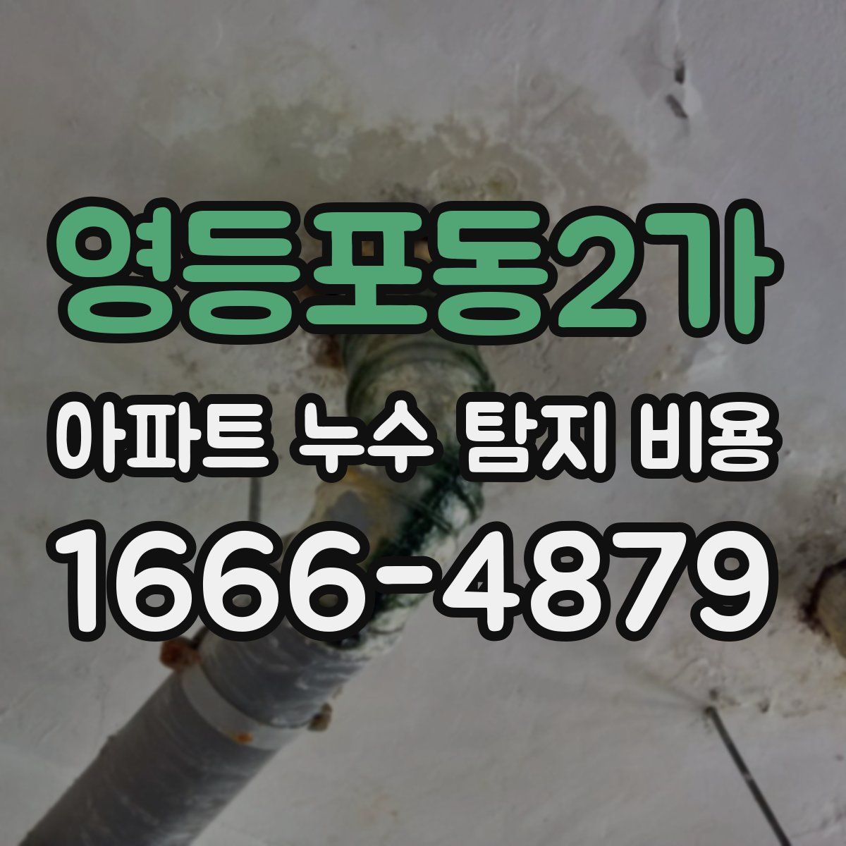 영등포동2가 아파트 누수 탐지 비용