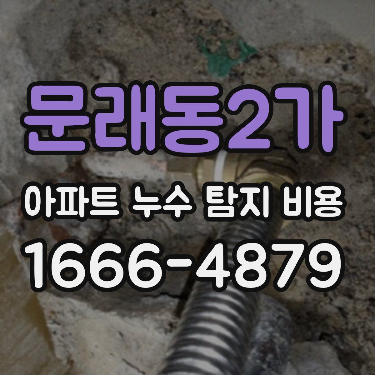 문래동2가 아파트 누수 탐지 비용