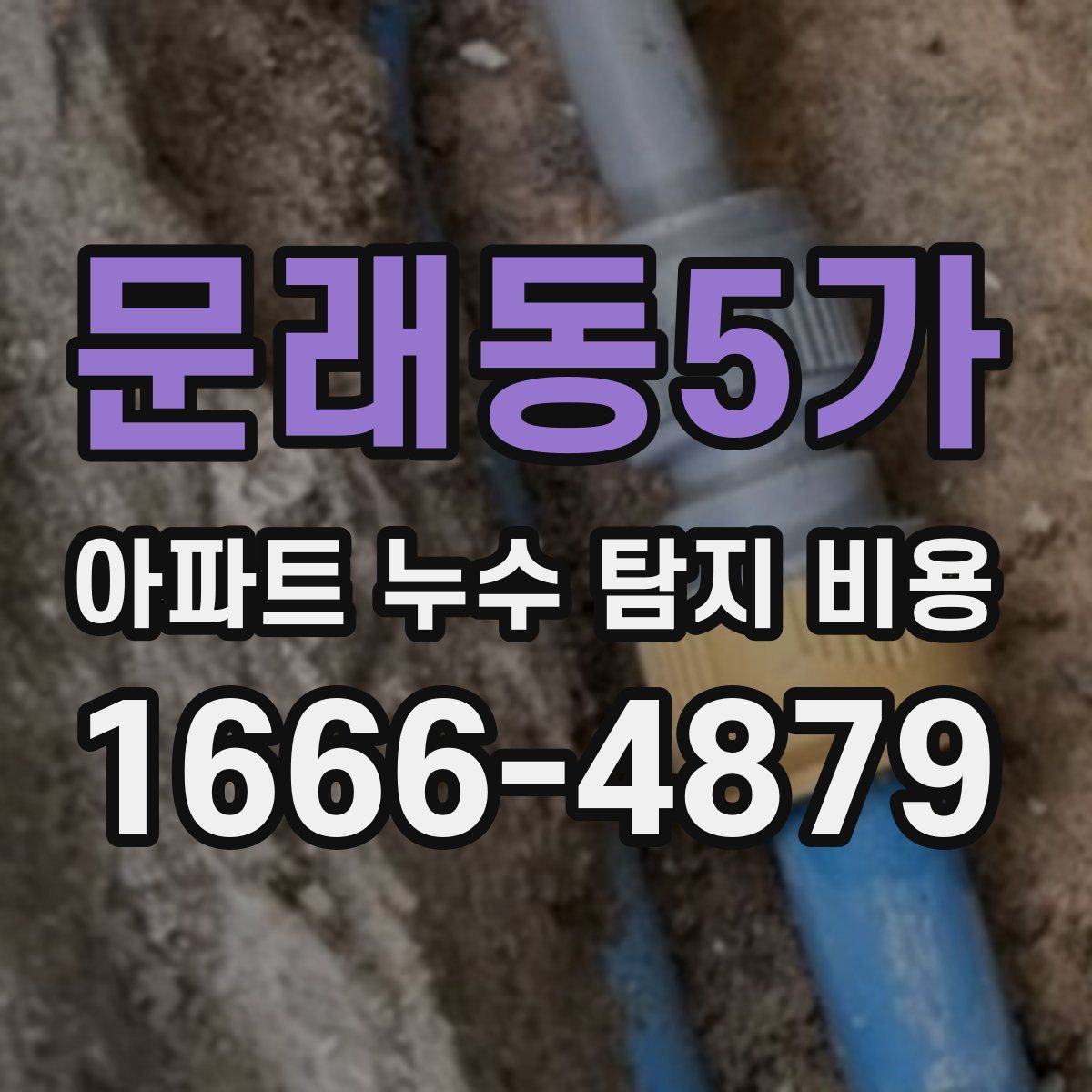 문래동5가 아파트 누수 탐지 비용
