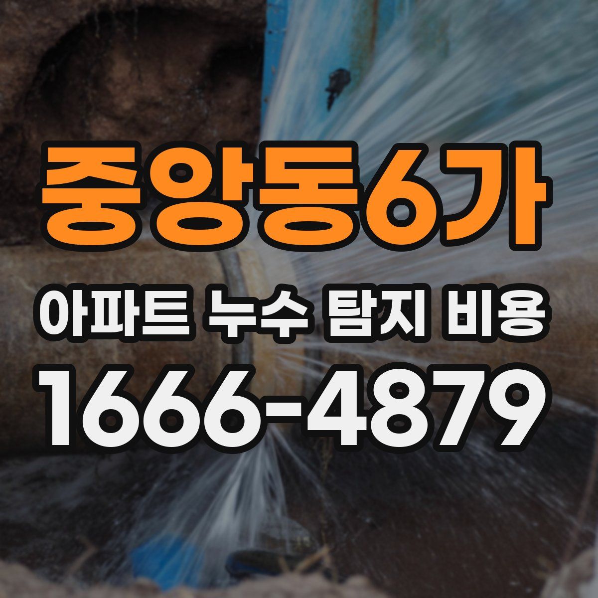 중앙동6가 아파트 누수 탐지 비용