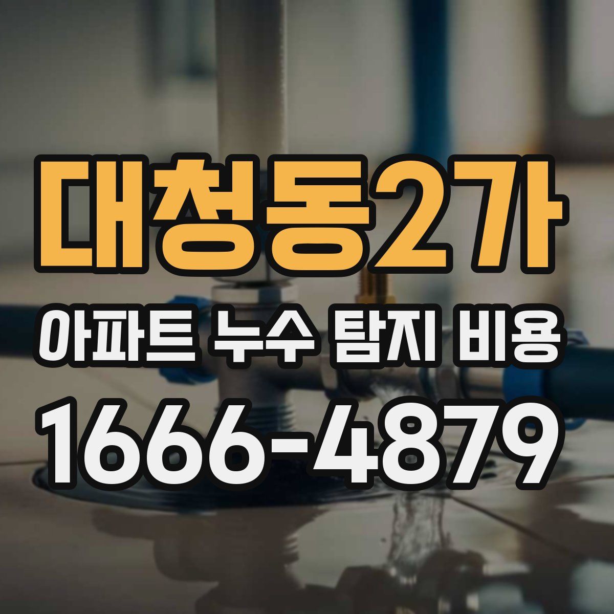 대청동2가 아파트 누수 탐지 비용
