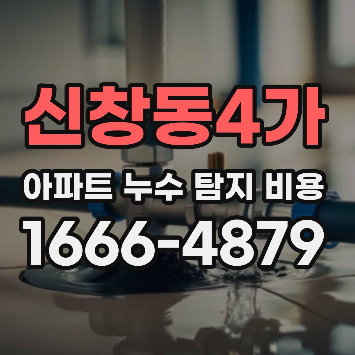 신창동4가 아파트 누수 탐지 비용